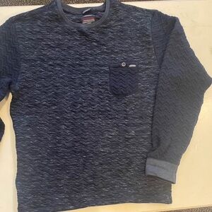 ScottFree Jeans Co Navy Sweater with Pocket XL